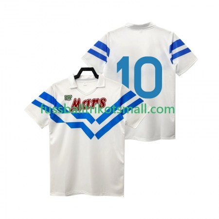 Fußballtrikots Napoli 10 1989 Retro 1988 Kurzarm Auswärts-trikot kaufen
